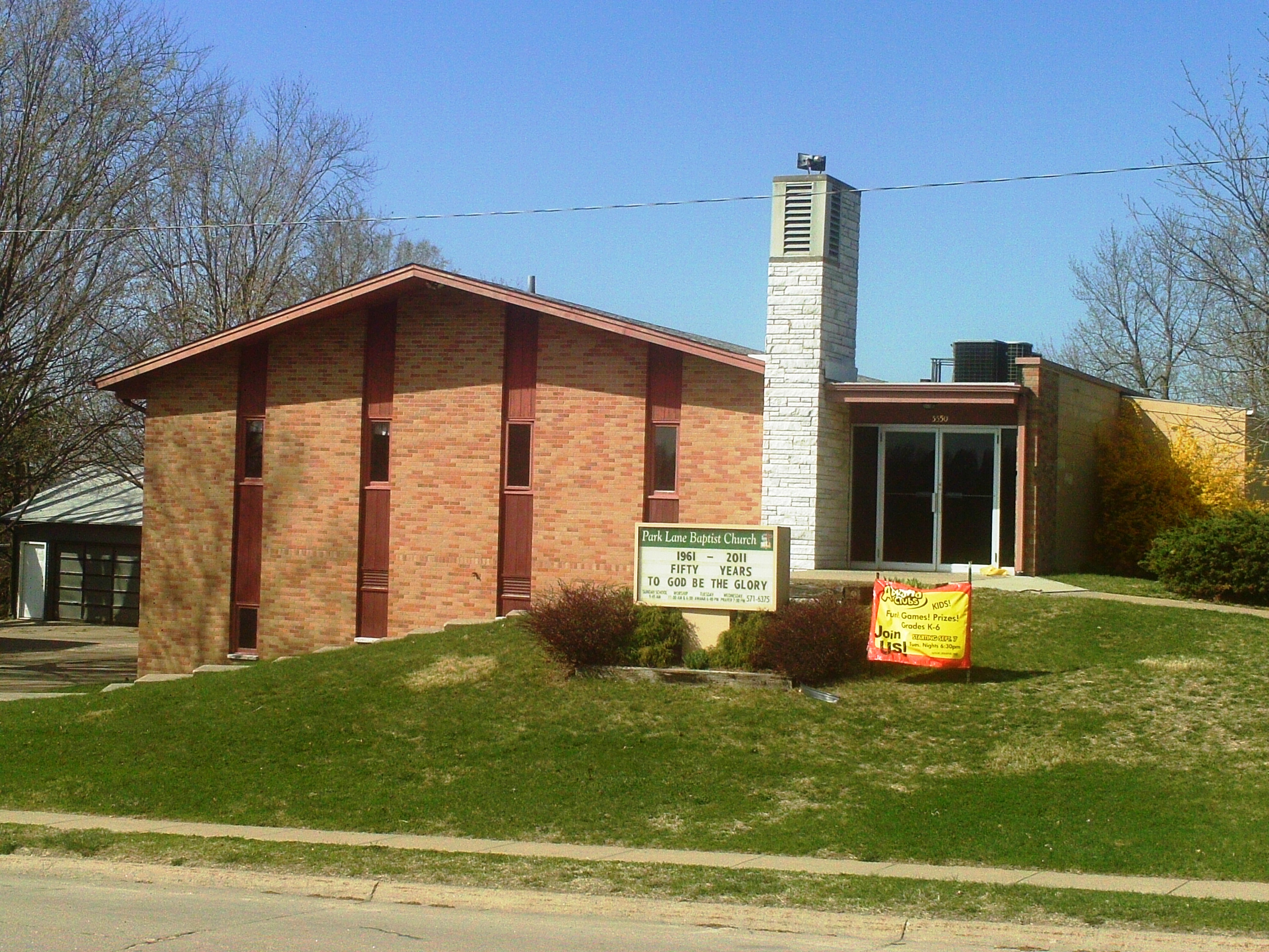 Park Lane Baptist Church | 5550 N 60th Ave, Omaha, NE, 68104 | +1 (402) 571-6375